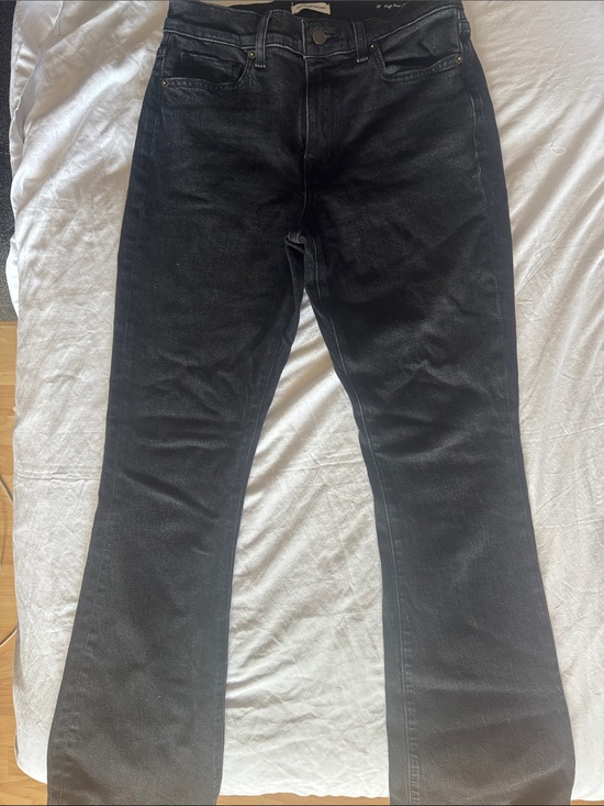 Nordstrom Denim - Nordstrom Black High-Rise Flare Jeans